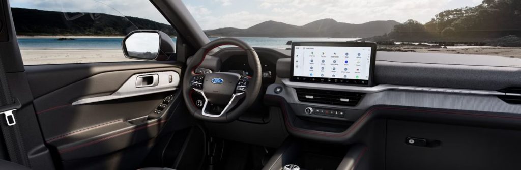 2026 Ford Explorer dashboard