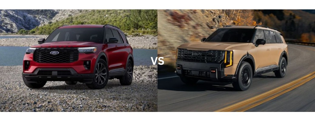 Ford Explorer vs Kia Telluride specs and features