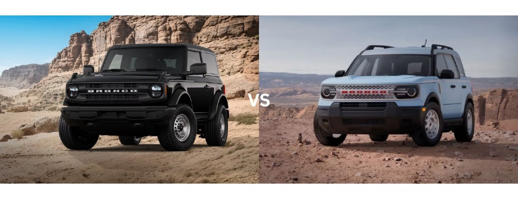 Ford Bronco Base vs Bronco Sport: Which is right for Alberta?