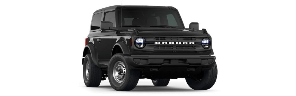 2026 Ford Bronco Base front view on white