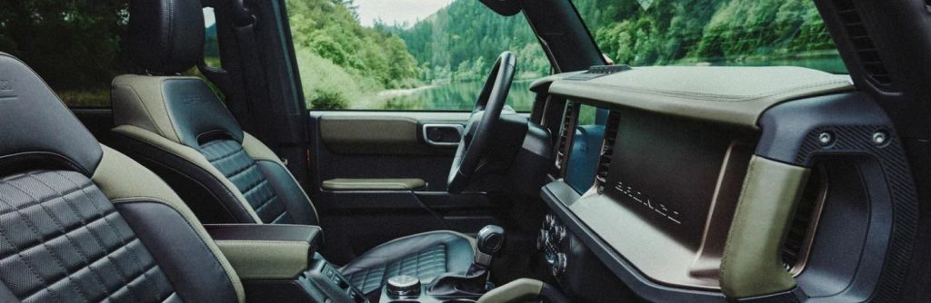 2027 Ford Bronco Filson front seats