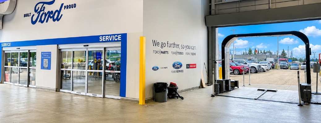 Sherwood Ford Service Drive now includes UVEye Vehicle Scanner