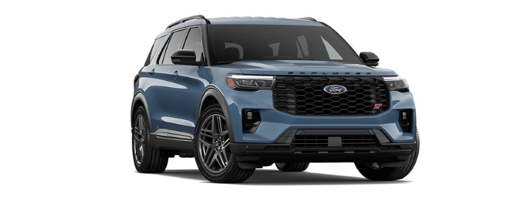 2026 Ford Explorer ST on white