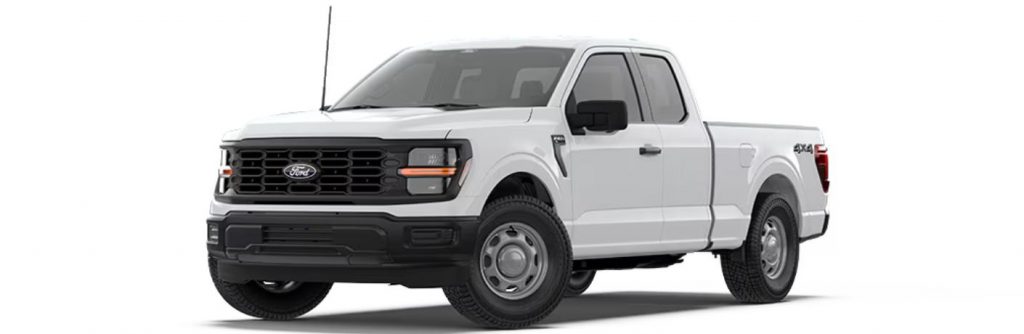 Ford F-150 on white