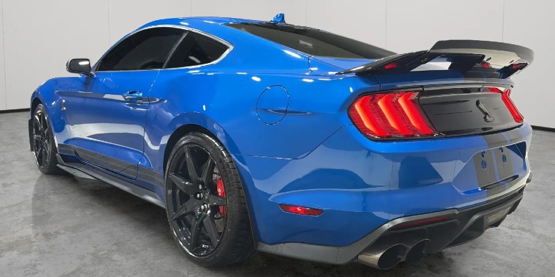 2021 Ford Mustang Shelby GT500 Velocity Blue Full PPF