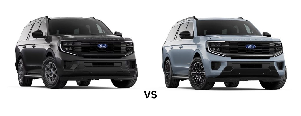 2027 Ford Expedition Active versus Platinum trim levels