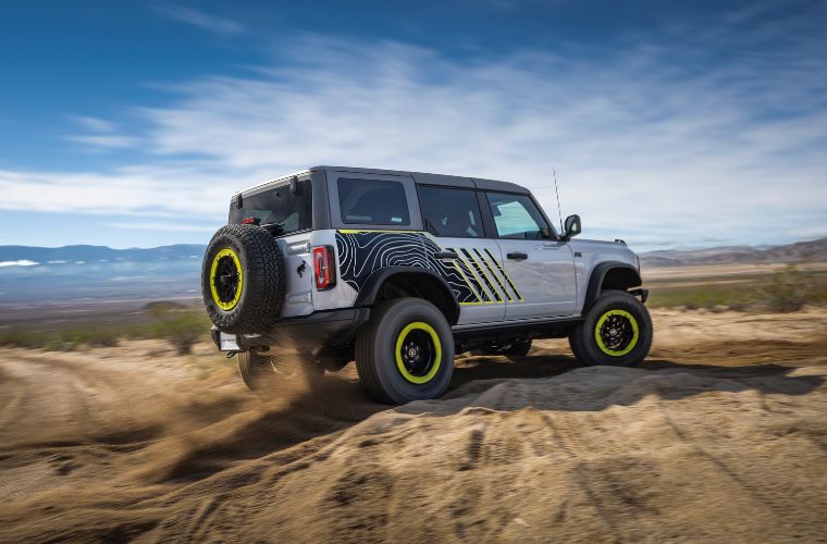 2027 Ford Bronco RTR rear and side angle