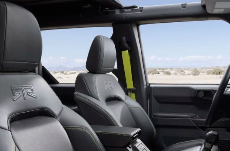 2027 Ford Bronco RTR front seats