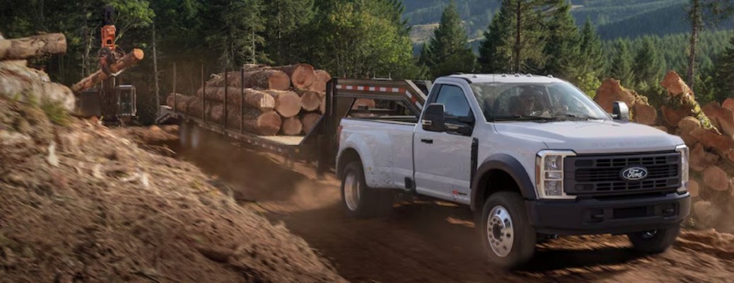 2027 Ford Super Duty Commercial truck towing