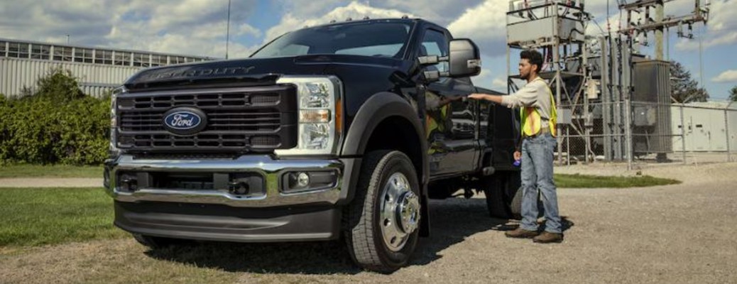 2027 Ford Super Duty Commercial truck front end