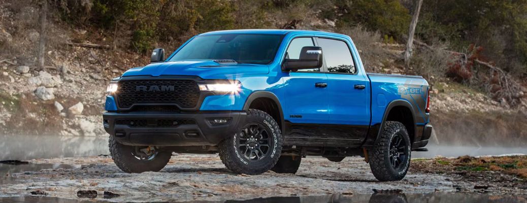 2026 Ram 1500 exterior front side view