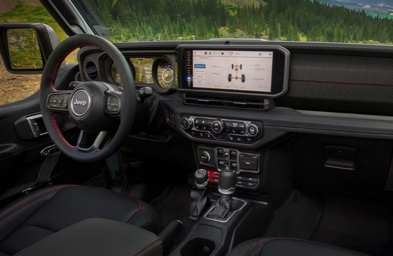 2025 Jeep Gladiator interior front dash