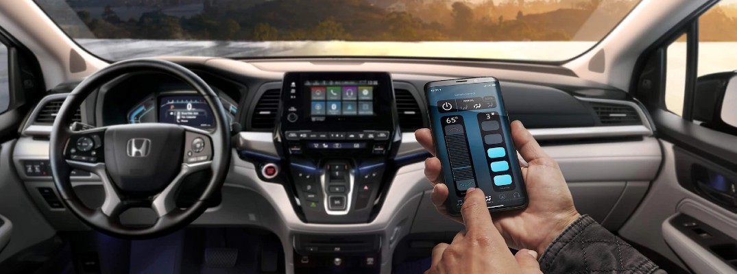 Honda CabinControl® App for 2021 Honda Odyssey