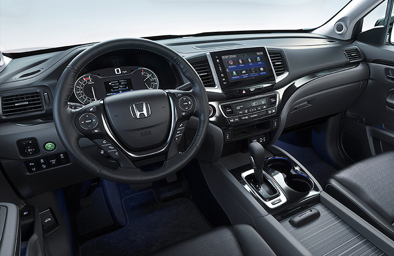 2017 Honda Ridgeline cabin view