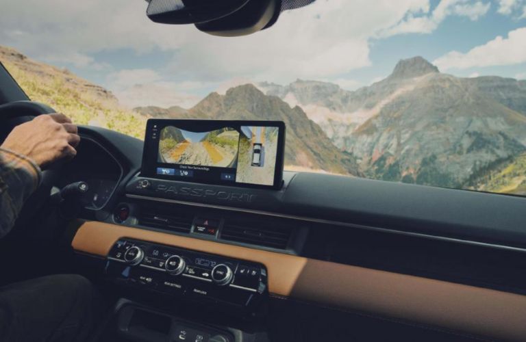 dashboard view of the 2026 Honda Passport