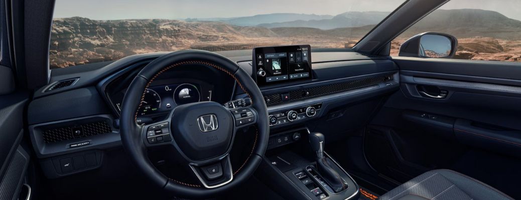 dashboard view of the 2026 Honda CR-V