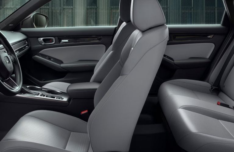 interior seat view of the 2026 Honda Civic