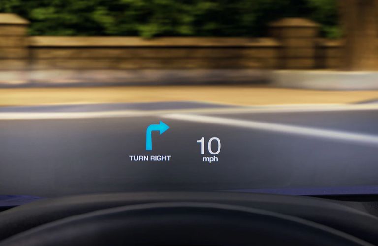 head up display of the 2025 Honda Accord