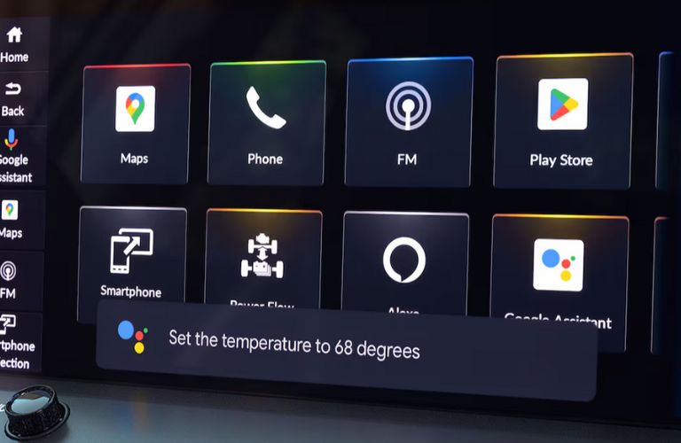 infotainment screen of the 2025 Honda Accord