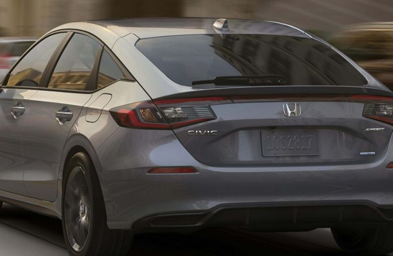 rear view of a Honda