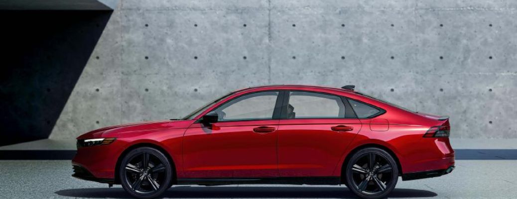 Side view of the 2026 Honda Accord Hybrid