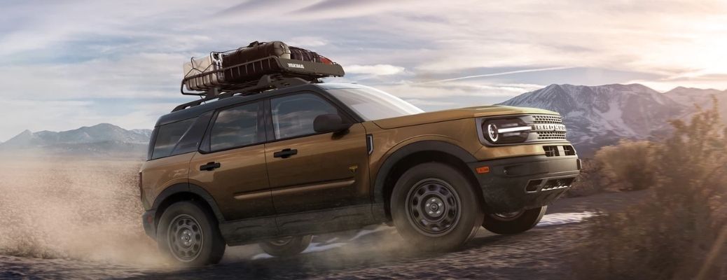 2022 Ford Bronco Sport SUV off-roading