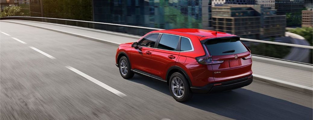2026 Honda CR-V Red rear view