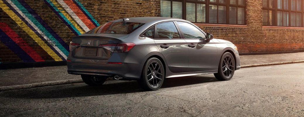 2026 Honda Civic Sedan parked on the side of the road