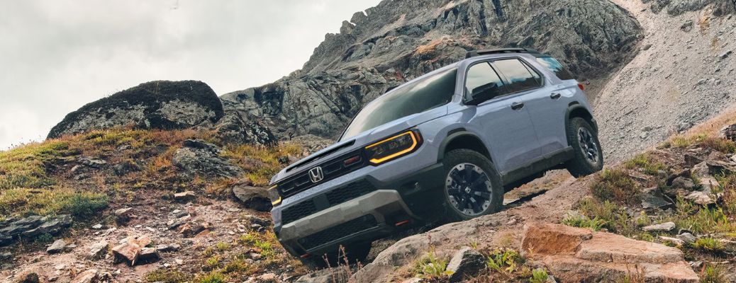 2026 Honda Passport Gray off-roading