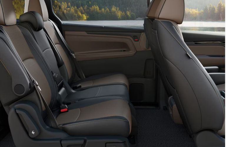 side view of the inside of the 2027 Honda Odyssey