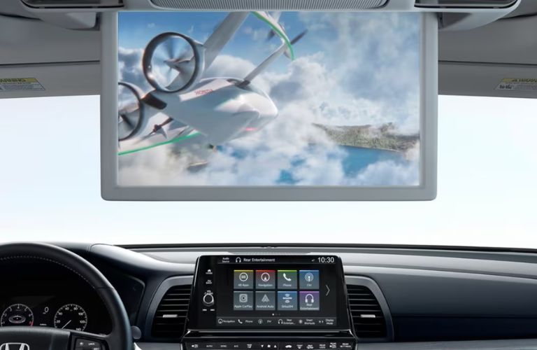 screen inside the 2027 Honda Odyssey