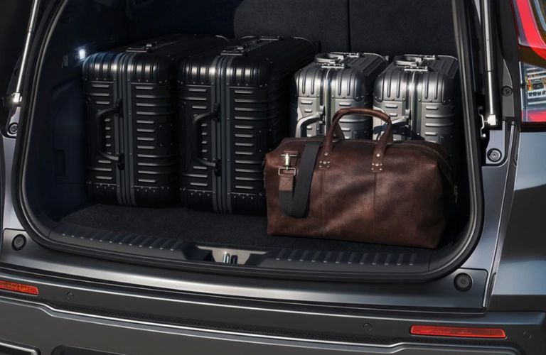 cargo area of the 2027 Honda CR-V