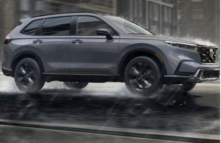 side view of the 2027 Honda CR-V Hybrid