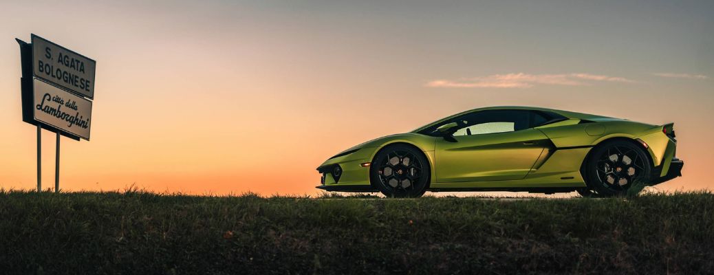 Side view of the 2024 Lamborghini Temerario