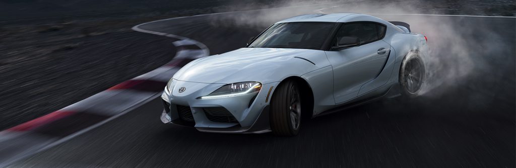 2022 Toyota GR Supra front and side angle