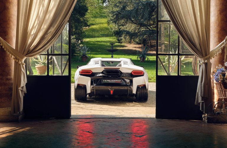Rear view of the 2026 Lamborghini Temerario