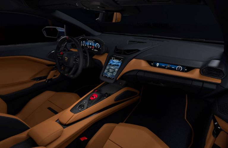 2026 Lamborghini Temerario cabin view