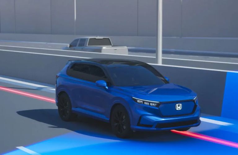 representative image of the Road Departure Mitigation System in the 2025 Honda HR-V