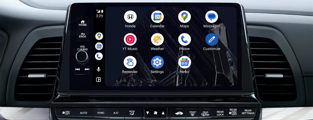 Android Auto™ in the 2025 Honda Odyssey