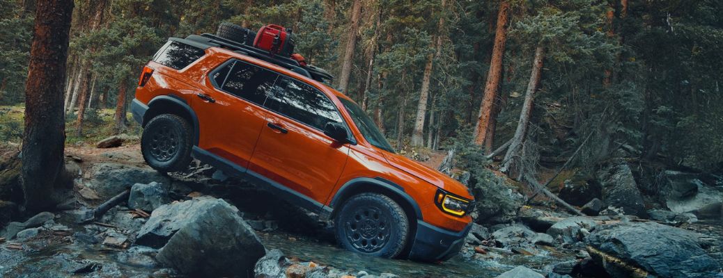 side view of the 2025 Honda Passport