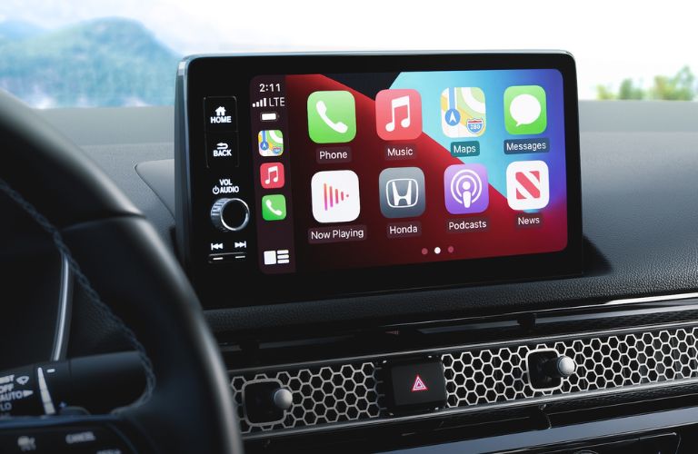 Wireless Apple CarPlay® in the 2025 Honda Civic Sedan