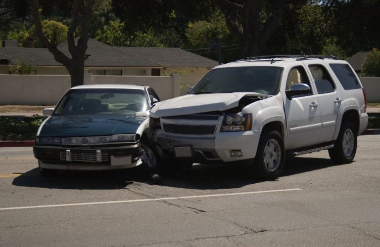 representative image of a car accident