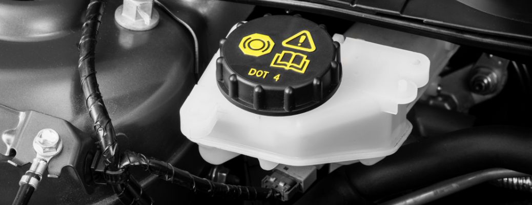 inlet for brake fluid