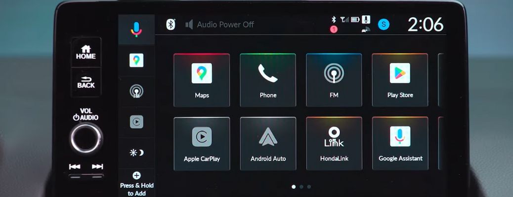 representative image of a Google account connected in the 2025 Honda Civic Sedan
