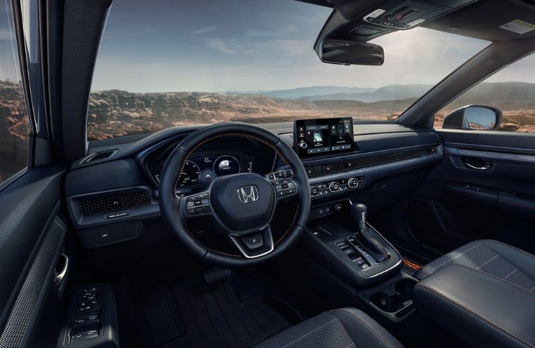 dashboard view in the 2026 Honda CR-V