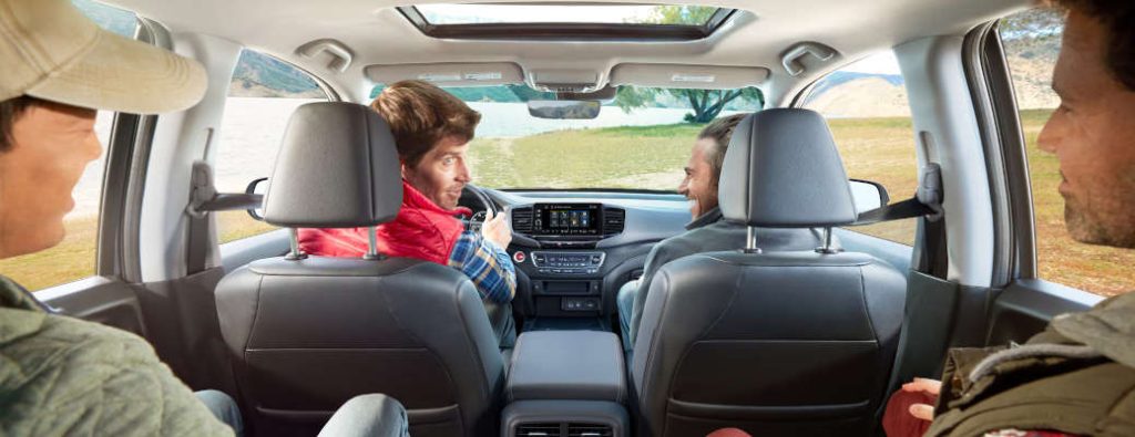 The comfortable and spacious interior of the 2026 Honda Ridgeline, which is good for Puerto Rico drivers