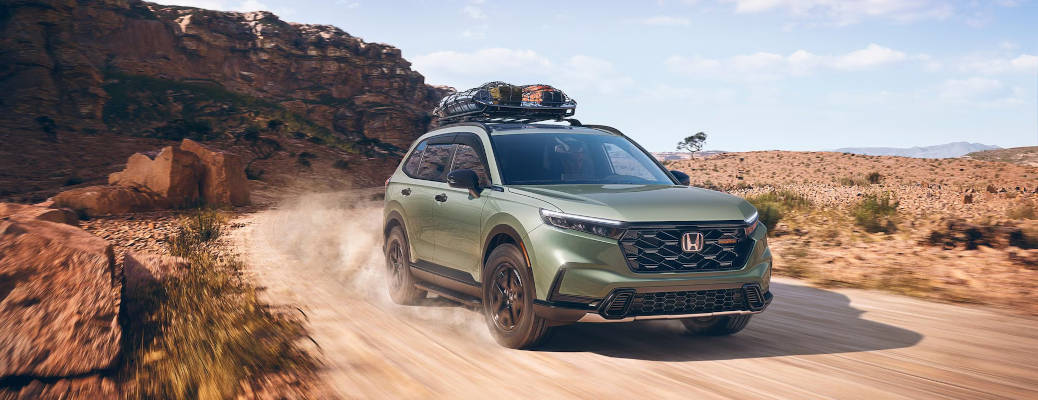 The 2026 Honda CR-V Hybrid, a great choice for people considering a hybrid vs EV for Puerto Rico