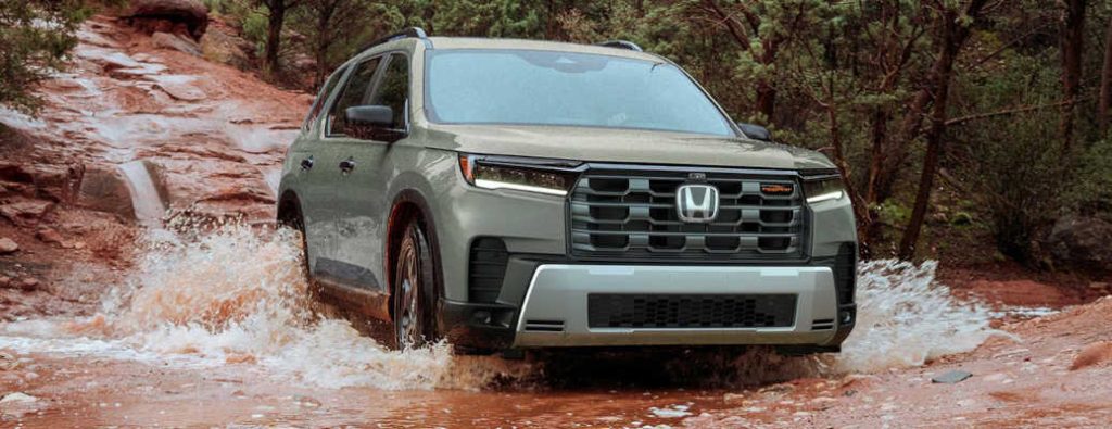 The Honda Pilot Trailsport; one of the best SUVs for off-roading in Puerto Rico