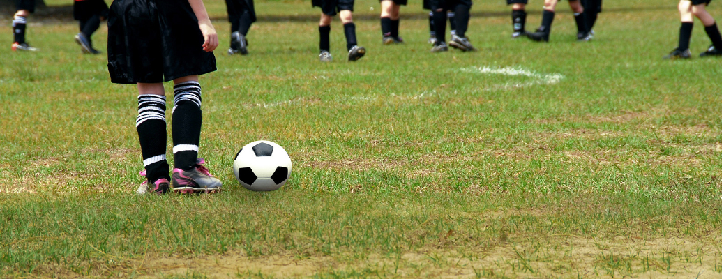 People playing soccer