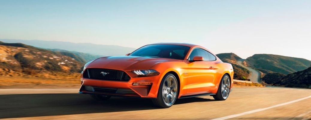 2018 Mustang GT side view